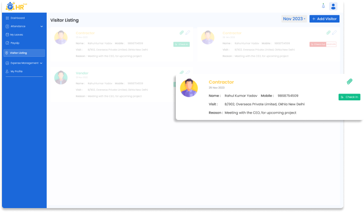 Sales Force Tracking